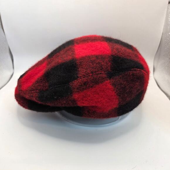 Buffalo Plaid Winter Hat and Mitten Lot 4 Adult OSFM Target Trapper Set - Picture 12 of 16